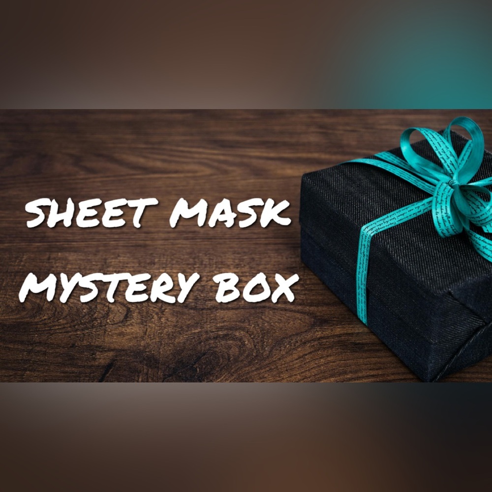 Japanese & Korean Sheet Mask Mystery Box! J & K skincare brands exclusively!